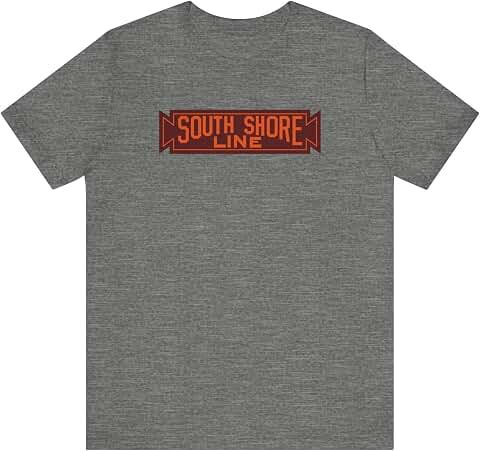South Shore Line Logo T-shirt in Deep Heather