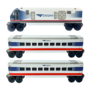 Amtrak Midwest Train Set